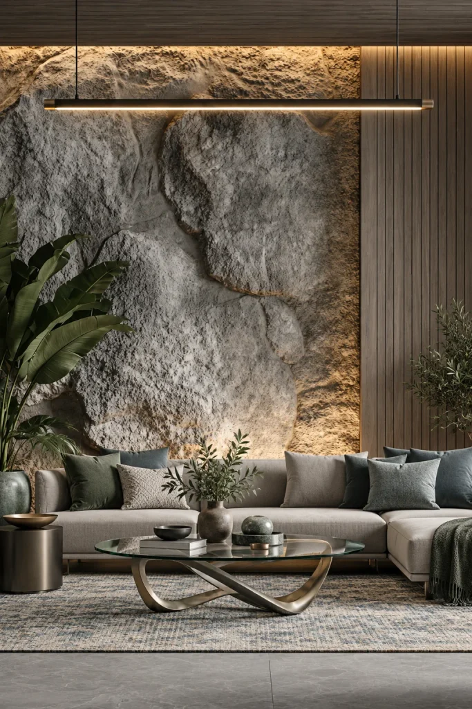 Natural Materials Interior Design Ideas