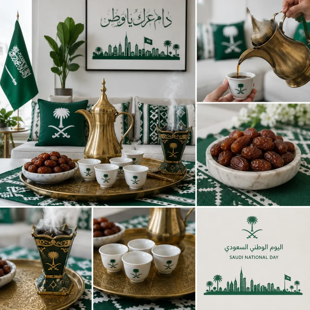 Saudi National Day Home Decor Ideas, From the Gate to the Majlis Saudi Hospitality and National Day 1024x1024 1
