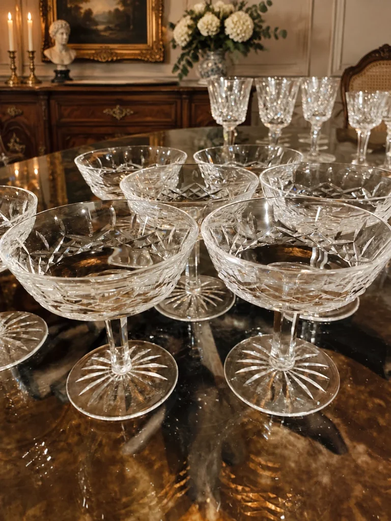 The Antiques Designers Are Buying Right Now Before Prices Climb Vintage Crystal And Glassware