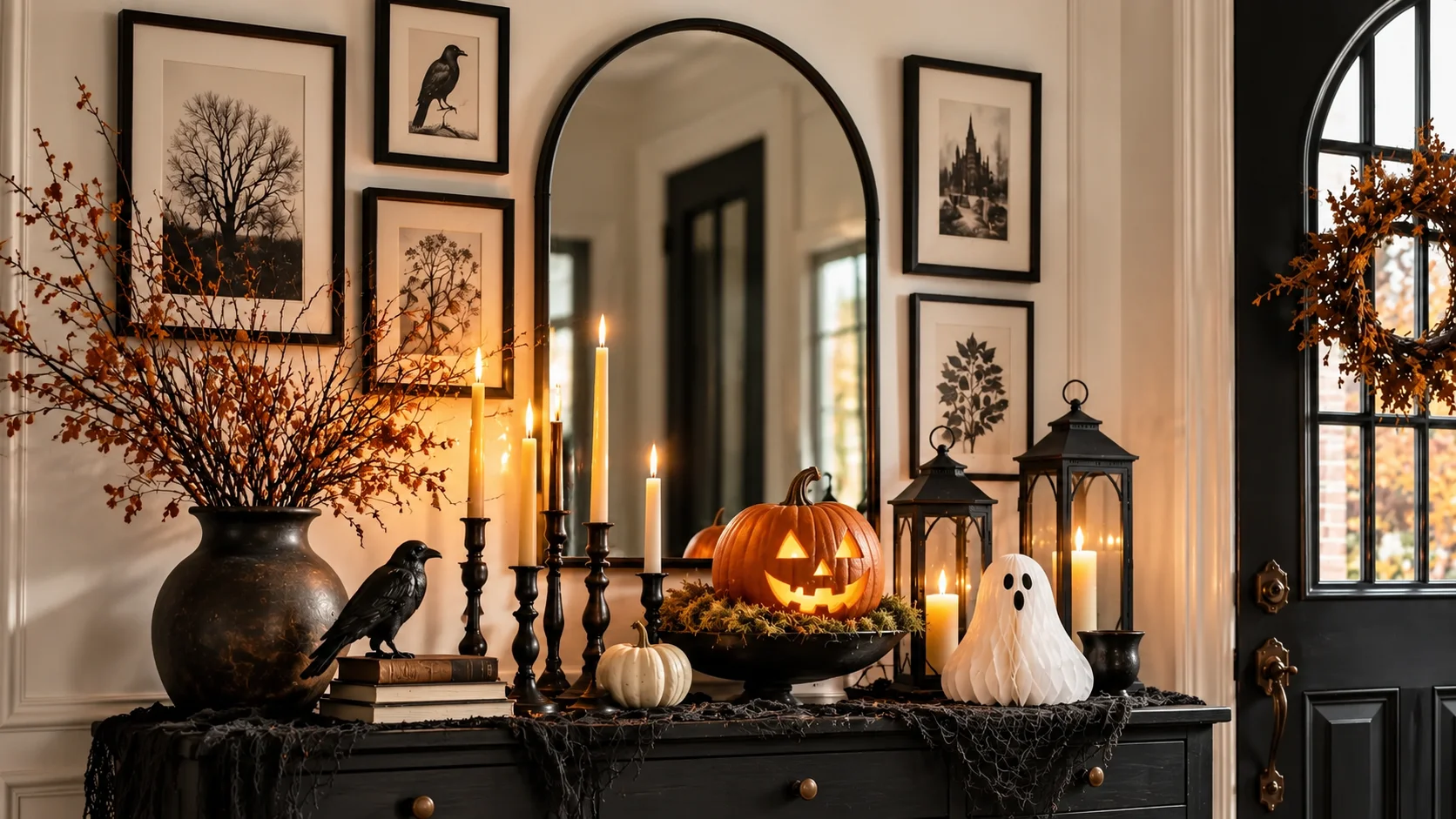 Halloween Decoration Ideas That Look Chic, Not Cheap