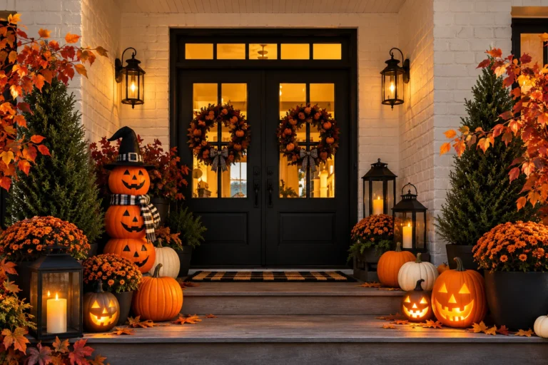 Halloween Porch Decor 20 Spooky Ideas to Make Your Home the Talk of the Street