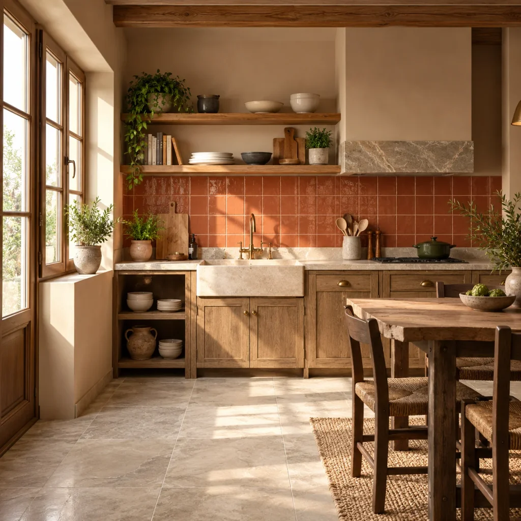 Kitchen Tile Trends 2026: 8 Stylish Ideas to Enhance Your Kitchen Kitchen Tile Trends 2026 Combine Stone, Color and Contrasting Materials