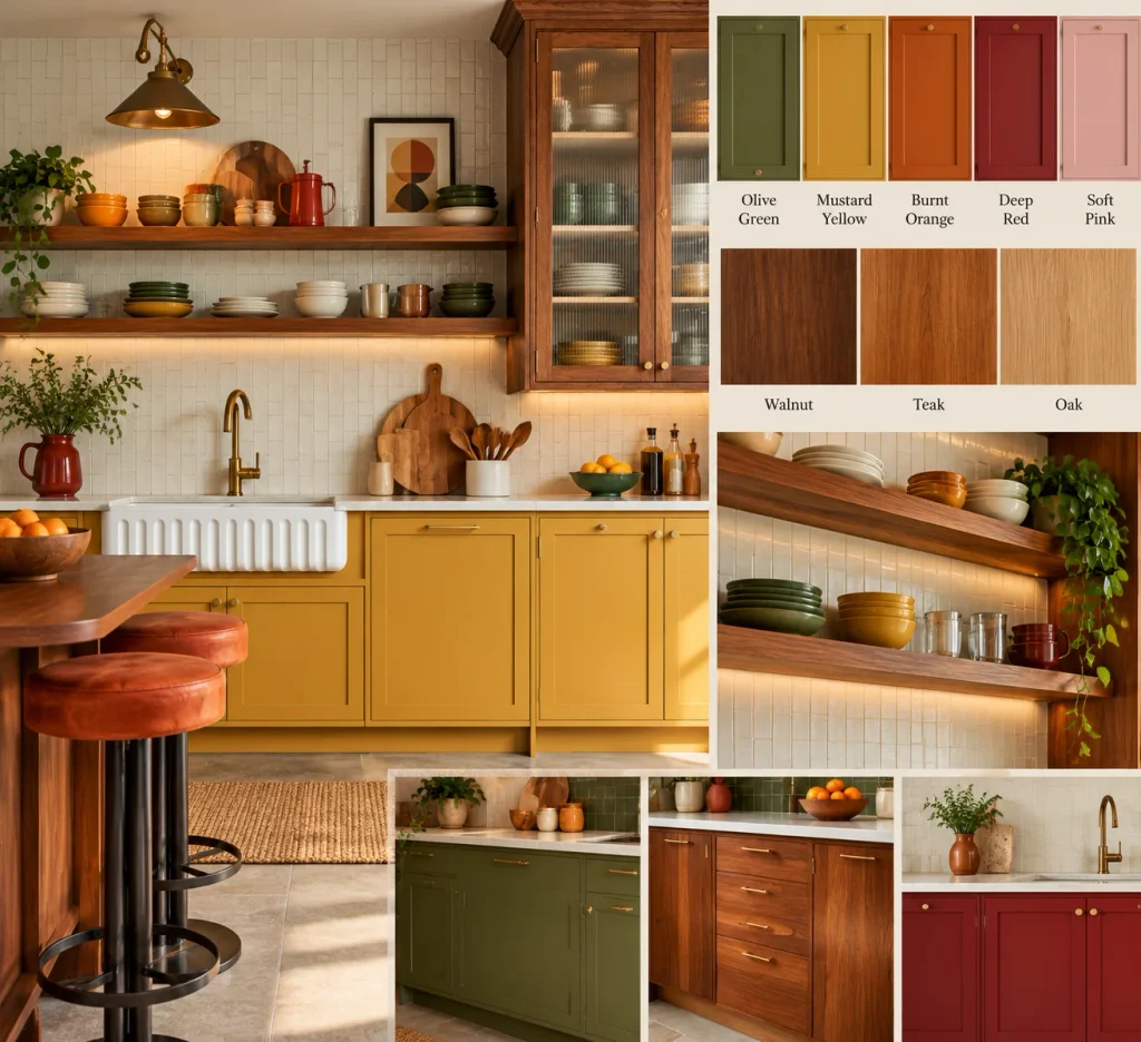 Midcentury Modern Kitchen Ideas That Never Go Out of Style Midcentury Kitchen Mood Board