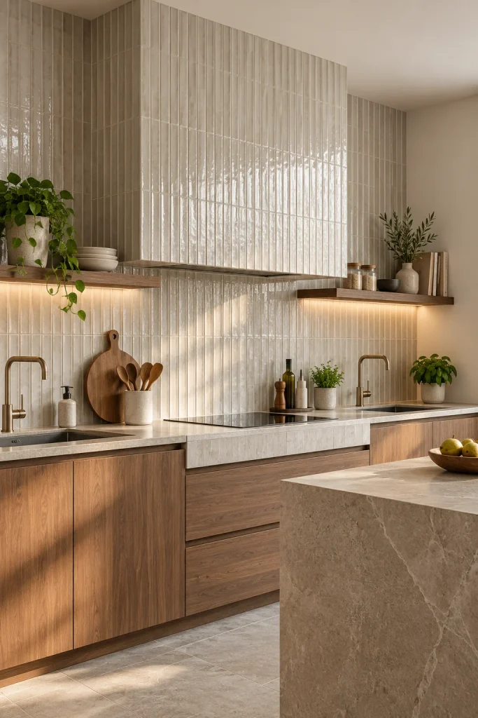 Kitchen Tile Trends 2026: 8 Stylish Ideas to Enhance Your Kitchen Vertical Layouts and Textured Surfaces